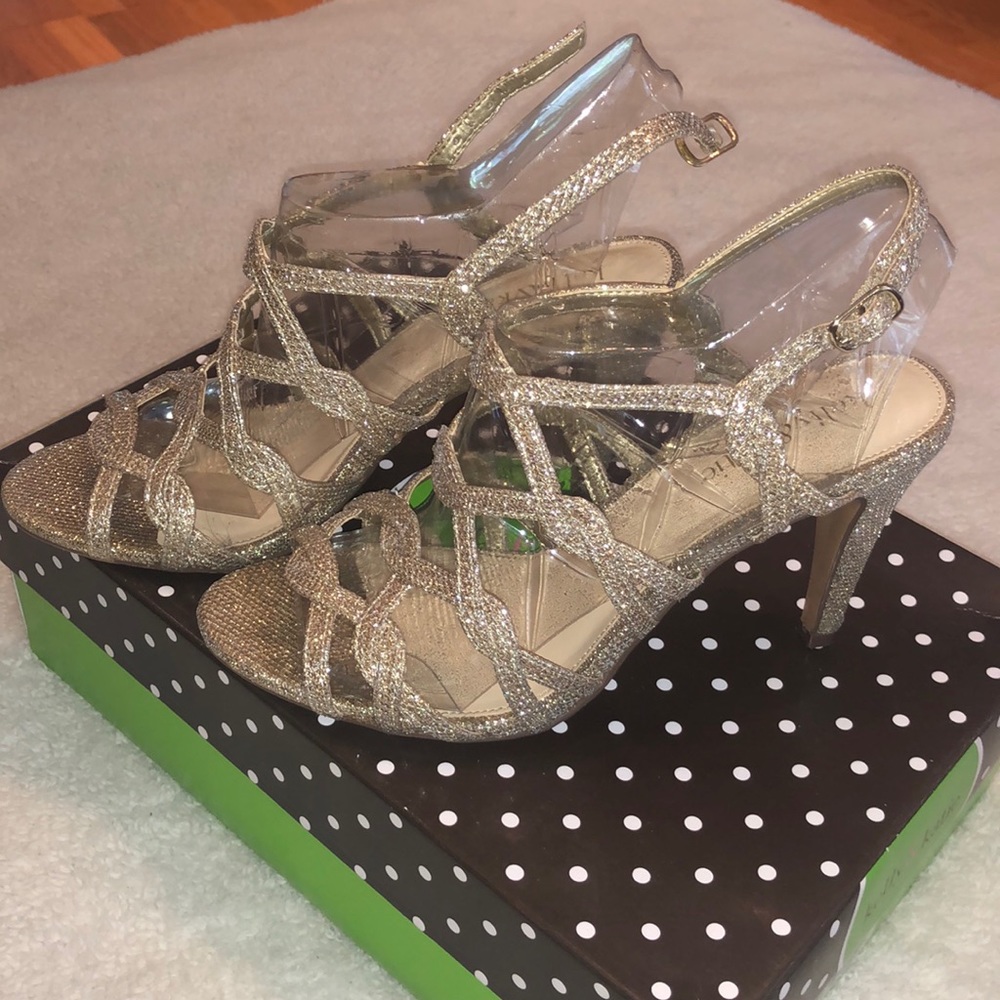 Kelly & Katie Gold heels
